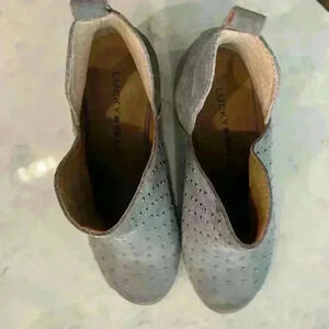 Lucky Womens Open Toe Boots Size Size 6.5